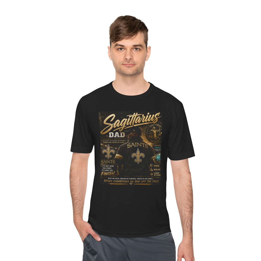 Dad Football Tee | Zodiac Dad T-Shirt