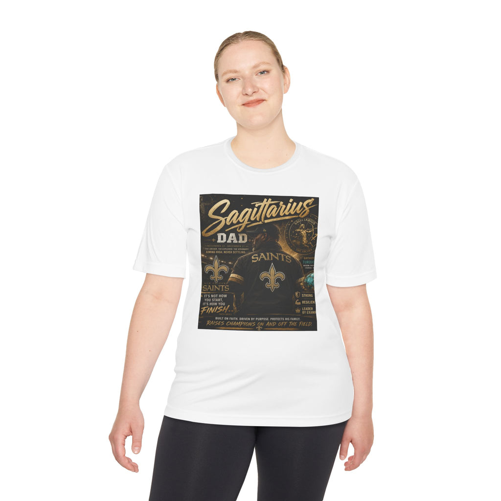 Dad Football Tee | Zodiac Dad T-Shirt