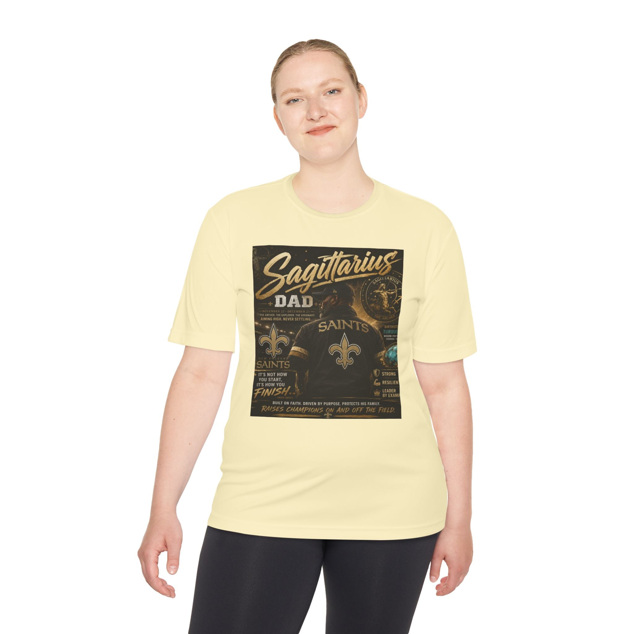 Dad Football Tee | Zodiac Dad T-Shirt