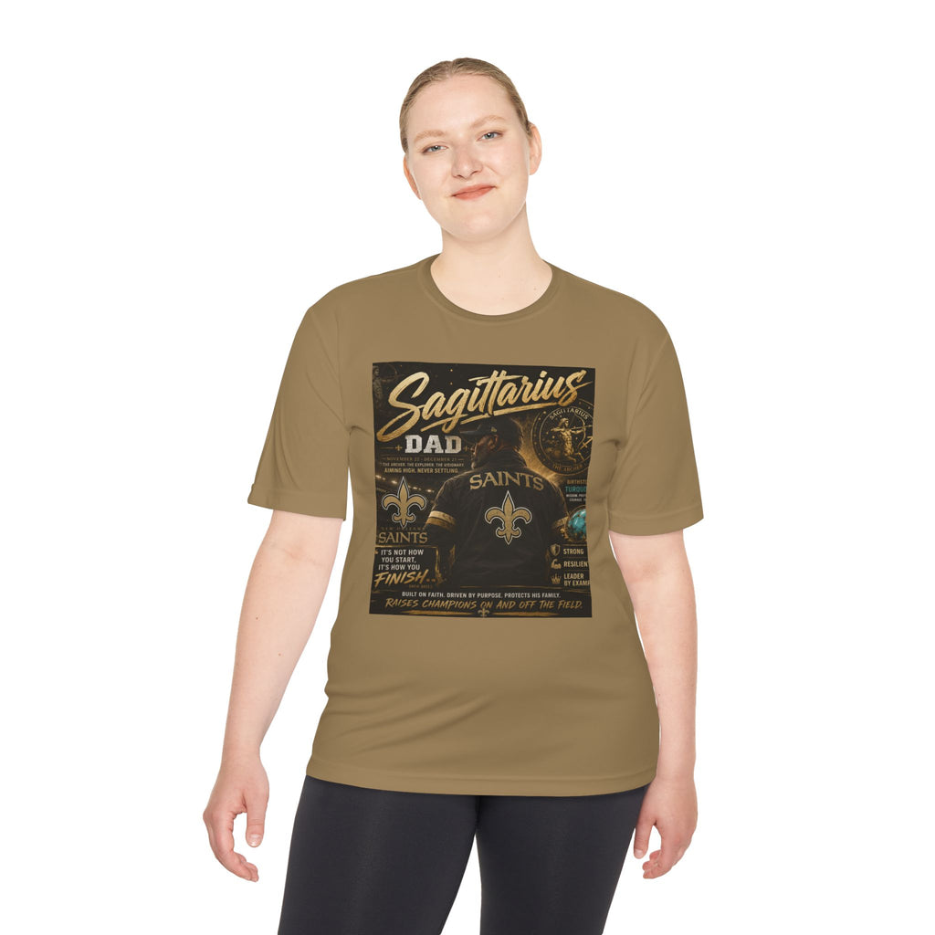 Dad Football Tee | Zodiac Dad T-Shirt