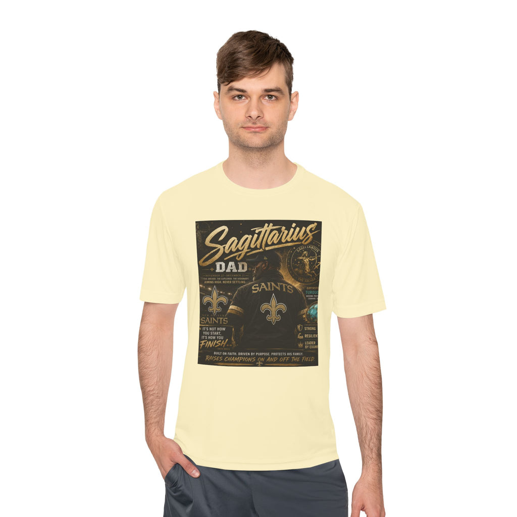 Dad Football Tee | Zodiac Dad T-Shirt