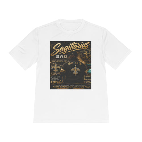 Dad Football Tee | Zodiac Dad T-Shirt